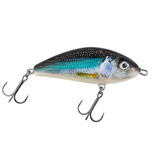 Salmo Fatso 10cm 52g Sinking - Jerkbait Wobbler, Salmo Farben:Holo Smelt von Salmo