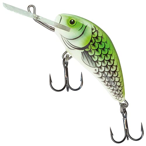 Salmo Hornet Wobbler, Salmo Farben:Olive Hot Spot, Länge/Gewicht/Laufverhalten/Tauchtiefe:6cm / 14g / sinkend / 3.0-4.0m Salmo Hornet Wobbler, Salmo Farben:Olive Hot Spot, Länge/Gewicht/Laufverhalten/Tauchtiefe:6cm / 14g / sinkend / 3.0-4.0m von Salmo