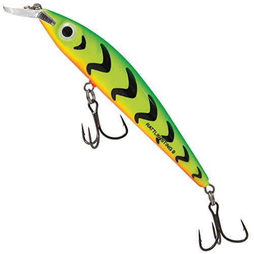 Salmo Rattlin Sting Suspending 9cm 11g - Wobbler, Salmo Farben:Green Tiger Salmo Rattlin Sting Suspending 9cm 11g - Wobbler, Salmo Farben:Green Tiger von Lew's
