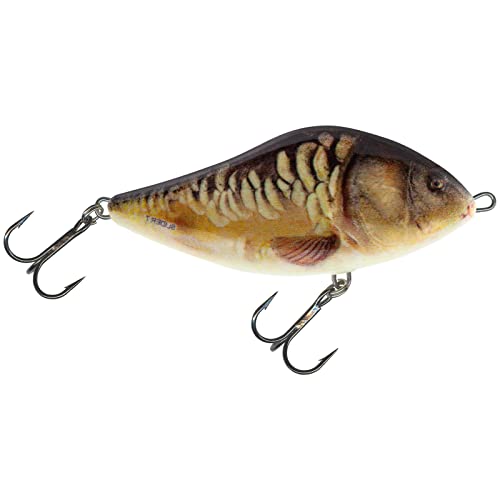 Salmo Slider Jerkbait Wobbler, Salmo Farben:Supernatural Mirror Carp, Länge/Gewicht/Laufverhalten/Tauchtiefe:10cm / 36g / schwimmend / 1.0-1.0m Salmo Slider Jerkbait Wobbler, Salmo Farben:Supernatural Mirror Carp, Länge/Gewicht/Laufverhalten/Tauchtiefe:10cm / 36g / schwimmend / 1.0-1.0m von Salmo