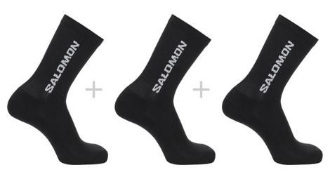 3 paar socken salomon everyday crew schwarz unisex 3 paar socken salomon everyday crew schwarz unisex von Salomon