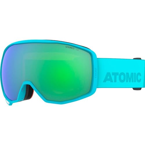 ATOMIC COUNT STEREO Skibrille - Scuba Blue - Klare Sicht & Blendschutz - Hochwertige Verspiegelung - Brille mit Live Fit Rahmen - Over The Glasses-kompatibel für Brillenträger ATOMIC COUNT STEREO Skibrille - Scuba Blue - Klare Sicht & Blendschutz - Hochwertige Verspiegelung - Brille mit Live Fit Rahmen - Over The Glasses-kompatibel für Brillenträger von Salomon