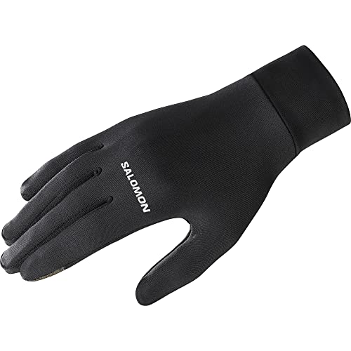 Salomon Cross Warm Unisex Handschuhe, Praktisches Design, Atmungsaktive Wärme, Durchdachtes Design, Schwarz, S Salomon Cross Warm Unisex Handschuhe, Praktisches Design, Atmungsaktive Wärme, Durchdachtes Design, Schwarz, S von Salomon
