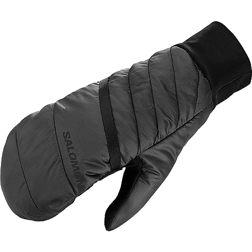 Salomon Mtn Overmitten Fäustlinge Unisex, Angenehm wärmend, Praktisches Design, Schutz bei jedem Winterwetter, Deep Black, Deep Black, XS/S Salomon Mtn Overmitten Fäustlinge Unisex, Angenehm wärmend, Praktisches Design, Schutz bei jedem Winterwetter, Deep Black, Deep Black, XS/S von Salomon