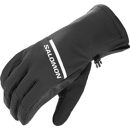 SALOMON Propeller One Handschuhe Unisex, Wetterschutz, Angenehm wärmend, Langlebige Qualität, Deep Black, Deep Black, M von Salomon