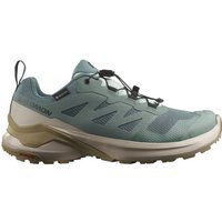 SALOMON Damen Trailrunningschuhe SHOES X-ADVENTURE GTX W Noat/Feather Gra von Salomon