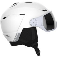 SALOMON Helm HELMET ICON LT VISOR White/Uni SILVER SALOMON Helm HELMET ICON LT VISOR White/Uni SILVER von Salomon