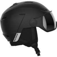 SALOMON Herren Helm HELMET PIONEER LT VISOR bk/Uni SILVER SALOMON Herren Helm HELMET PIONEER LT VISOR bk/Uni SILVER von Salomon