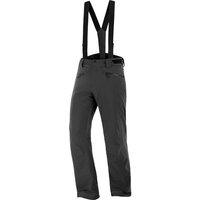 SALOMON Herren Latzhose EDGE PANT M DEEP BLACK von Salomon