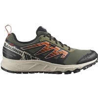 SALOMON Herren Trailrunningschuhe SHOES WANDER GTX Deep Lichen Green/Rainy von Salomon