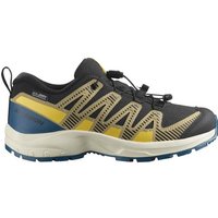 SALOMON Kinder Multifunktionsschuhe SHOES XA PRO V8 WP J Black/Gray Green/Po SALOMON Kinder Multifunktionsschuhe SHOES XA PRO V8 WP J Black/Gray Green/Po von Salomon