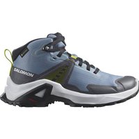 SALOMON Kinder Trekkingstiefel SHOES X RAISE MID GTX J Faded/Indigo Bun von Salomon