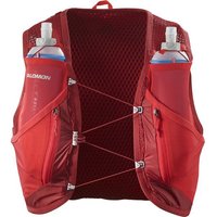 SALOMON Rucksack ACTIVE SKIN 12 SET RED DAHLIA/HIGH RISK SALOMON Rucksack ACTIVE SKIN 12 SET RED DAHLIA/HIGH RISK von Salomon