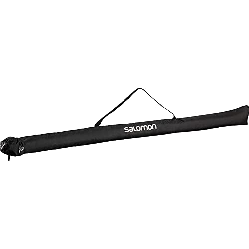 Salomon, Skisack NORDIC 1 PAIR 215 SKI PAC, Für Langlaufski bis 215 cm, Für 1 Paar Ski, Schwarz, LC1172700 von Salomon