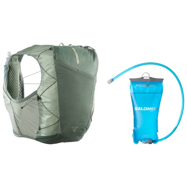 Salomon - Active Skin 12 Reservoir - Trailrunningrucksack Gr S bunt Salomon - Active Skin 12 Reservoir - Trailrunningrucksack Gr S bunt von Salomon