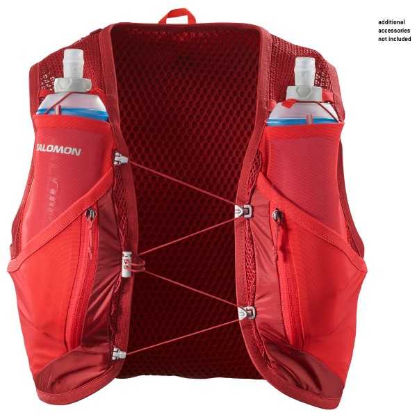 Salomon - Active Skin 12 Set - Trailrunningrucksack Gr 12 l - L rot Salomon - Active Skin 12 Set - Trailrunningrucksack Gr 12 l - L rot von Salomon
