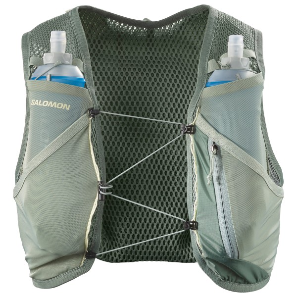 Salomon - Active Skin 4 Set - Laufweste Gr 4 l - S oliv von Salomon