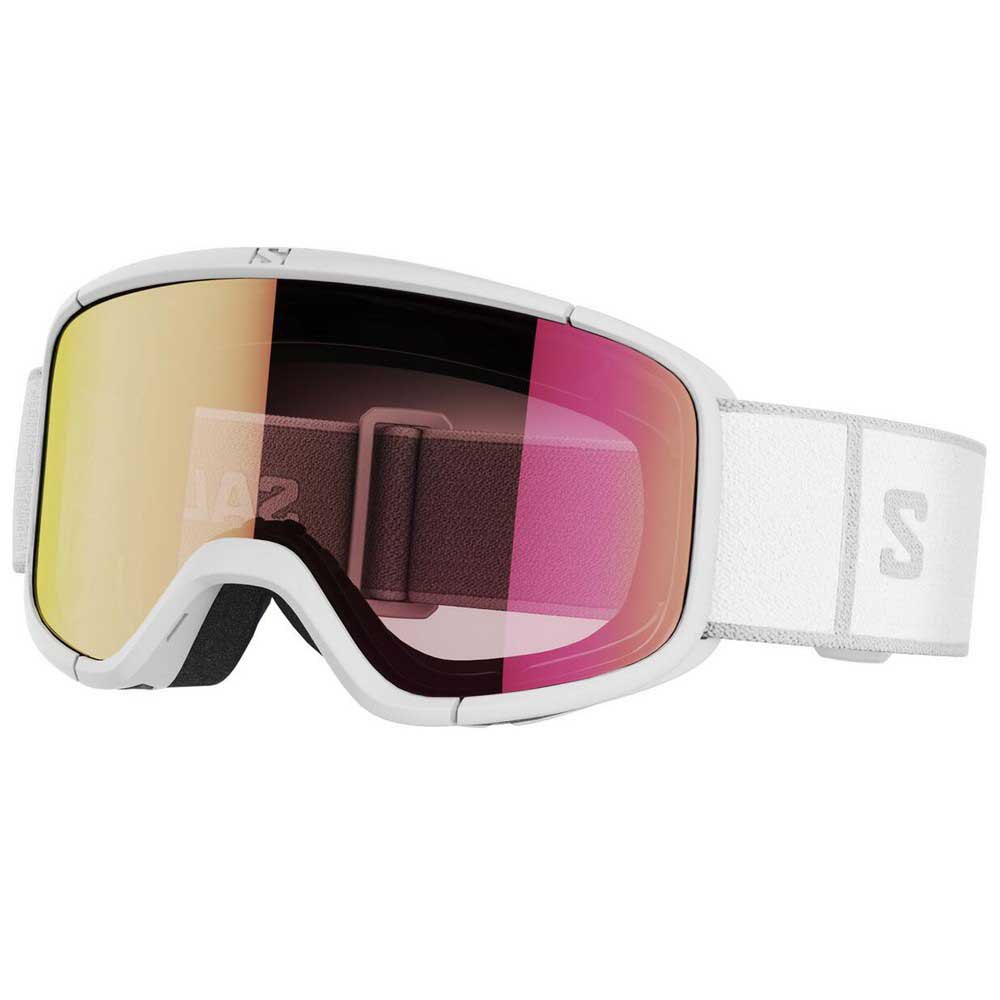 Salomon Aksium 2.0 S Junior Ski Goggles Weiß Ruby/CAT 2 Salomon Aksium 2.0 S Junior Ski Goggles Weiß Ruby/CAT 2 von Salomon