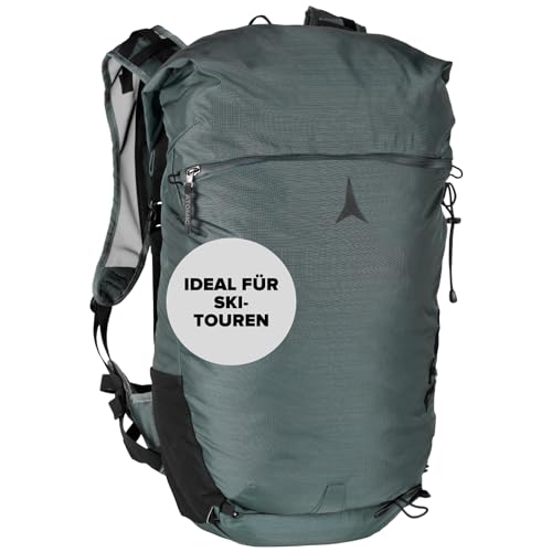 Salomon Atomic Backland 30+ Green/Grey - Leichter Skitouren-Rucksack mit Rolltop-Verschluss - alpiner Wanderrucksack mit mehr als 30L Stauraum - robuster & vielseitiger Ski-Rucksack mit Hüftgurt Salomon Atomic Backland 30+ Green/Grey - Leichter Skitouren-Rucksack mit Rolltop-Verschluss - alpiner Wanderrucksack mit mehr als 30L Stauraum - robuster & vielseitiger Ski-Rucksack mit Hüftgurt von Salomon