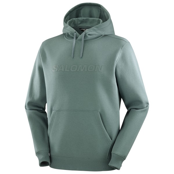 Salomon - Big Logo Hoodie - Hoodie Gr XL türkis Salomon - Big Logo Hoodie - Hoodie Gr XL türkis von Salomon