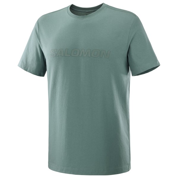 Salomon - Big Logo T-Shirt - T-Shirt Gr L türkis Salomon - Big Logo T-Shirt - T-Shirt Gr L türkis von Salomon