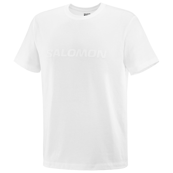 Salomon - Big Logo T-Shirt - T-Shirt Gr L weiß Salomon - Big Logo T-Shirt - T-Shirt Gr L weiß von Salomon