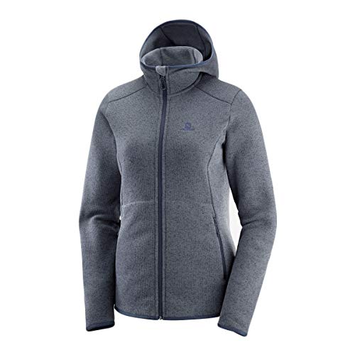 Salomon Bise Hoodie Midlayer Mit Kapuze Jacke Damen von Salomon