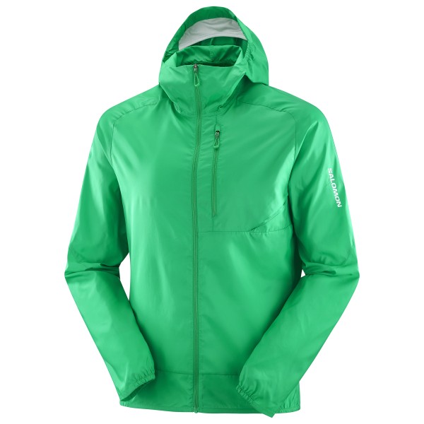 Salomon - Bonatti Cross Full Zip Hoodie - Laufjacke Gr L grün Salomon - Bonatti Cross Full Zip Hoodie - Laufjacke Gr L grün von Salomon