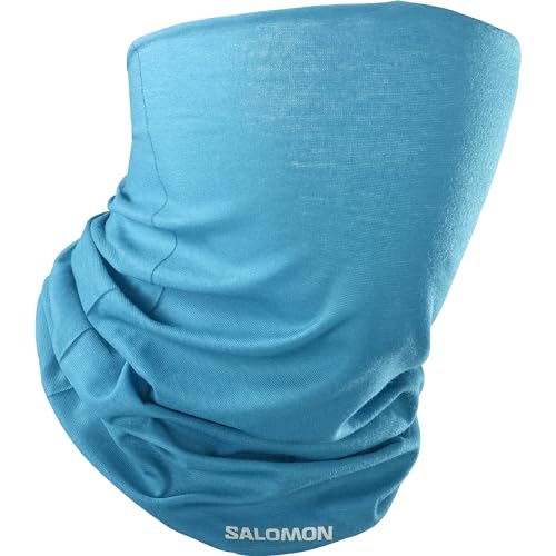 Salomon Cross Unisex Halswärmer Trail Running Wandern MTB Lauf, Neues Material, Style, Trail Running Wandern MTB Laufz, Blau von Salomon