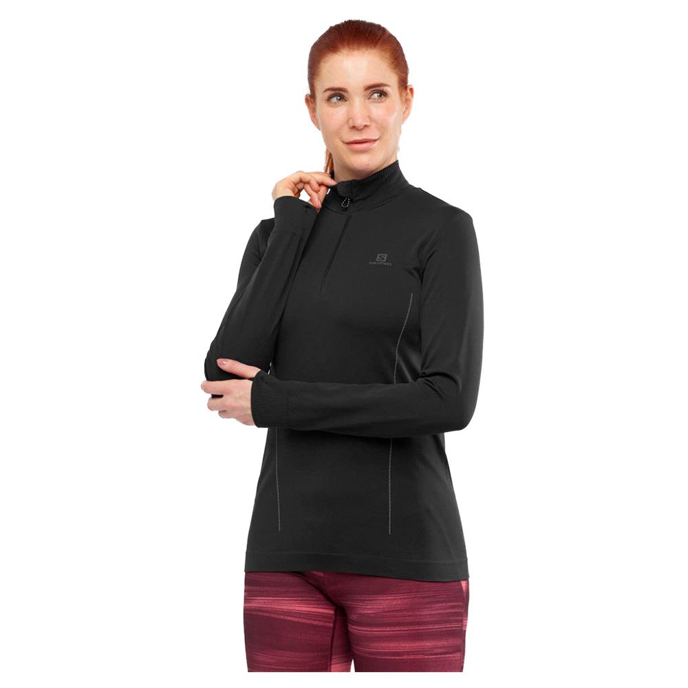 Salomon Comet Seamless Sweatshirt Schwarz M Frau Salomon Comet Seamless Sweatshirt Schwarz M Frau von Salomon
