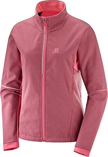 Salomon Damen Agile Softshell JKT W Calypso Coral, XS, LC1157500 Salomon Damen Agile Softshell JKT W Calypso Coral, XS, LC1157500 von Salomon