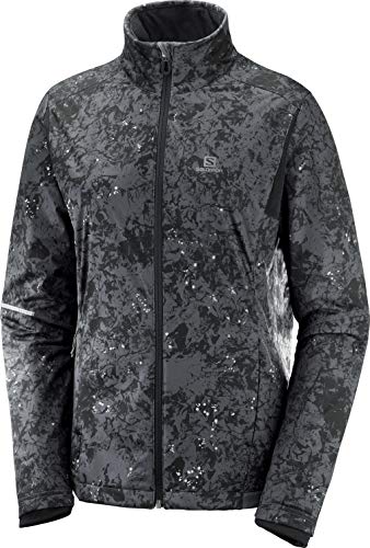 Salomon Damen Agile Warm JKT W Ebony, M, LC1157100 Salomon Damen Agile Warm JKT W Ebony, M, LC1157100 von Salomon