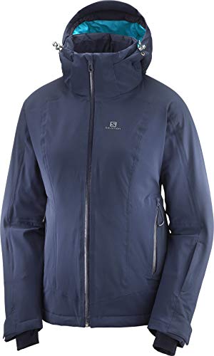 Salomon Damen Brilliant JKT W Night Sky, XL, LC1210000 von Salomon