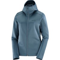 Salomon Damen Essential Midfleece Hooded Jacke Salomon Damen Essential Midfleece Hooded Jacke von Salomon