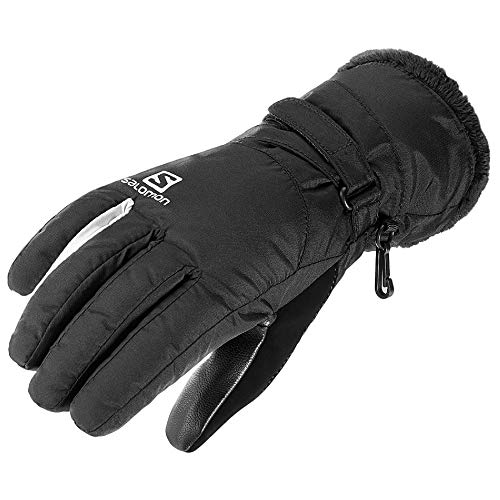 Salomon Damen Handschuhe, FORCE DRY W, Atmungsaktiv, Schwarz/Weiß, Gr. XS, L40424200 Salomon Damen Handschuhe, FORCE DRY W, Atmungsaktiv, Schwarz/Weiß, Gr. XS, L40424200 von Salomon