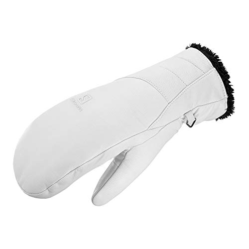 Salomon Damen Leder-Fingerfäustlinge NATIVE MITTEN W, Weiß, Gr. L, LC1234800 Salomon Damen Leder-Fingerfäustlinge NATIVE MITTEN W, Weiß, Gr. L, LC1234800 von Salomon