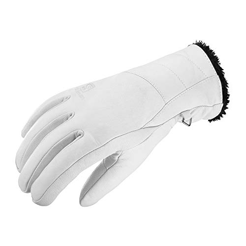 Salomon Damen Leder-Handschuhe NATIVE W, Weiß, Gr. S, LC1234900 Salomon Damen Leder-Handschuhe NATIVE W, Weiß, Gr. S, LC1234900 von Salomon