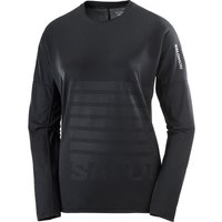 Salomon Damen Sense Aero GFX Longsleeve Salomon Damen Sense Aero GFX Longsleeve von Salomon