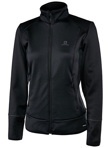 Salomon Discovery FZ W Jacke, Damen XL schwarz von Salomon