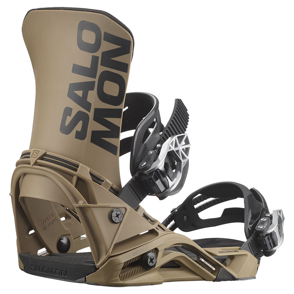 Salomon District Snowboard Bindings Braun L von Salomon