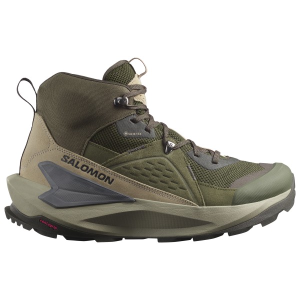 Salomon - Elixir Mid GTX - Wanderschuhe Gr 11 oliv von Salomon