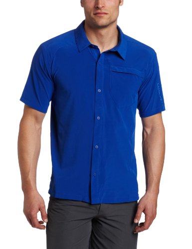 Salomon Herren Outcrop Shirt, True Blue, Large von Salomon