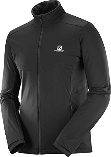 Salomon Herren Sportjacke, AGILE WARM JKT W, Polyester, schwarz, Größe: S, L40378600 Salomon Herren Sportjacke, AGILE WARM JKT W, Polyester, schwarz, Größe: S, L40378600 von Salomon