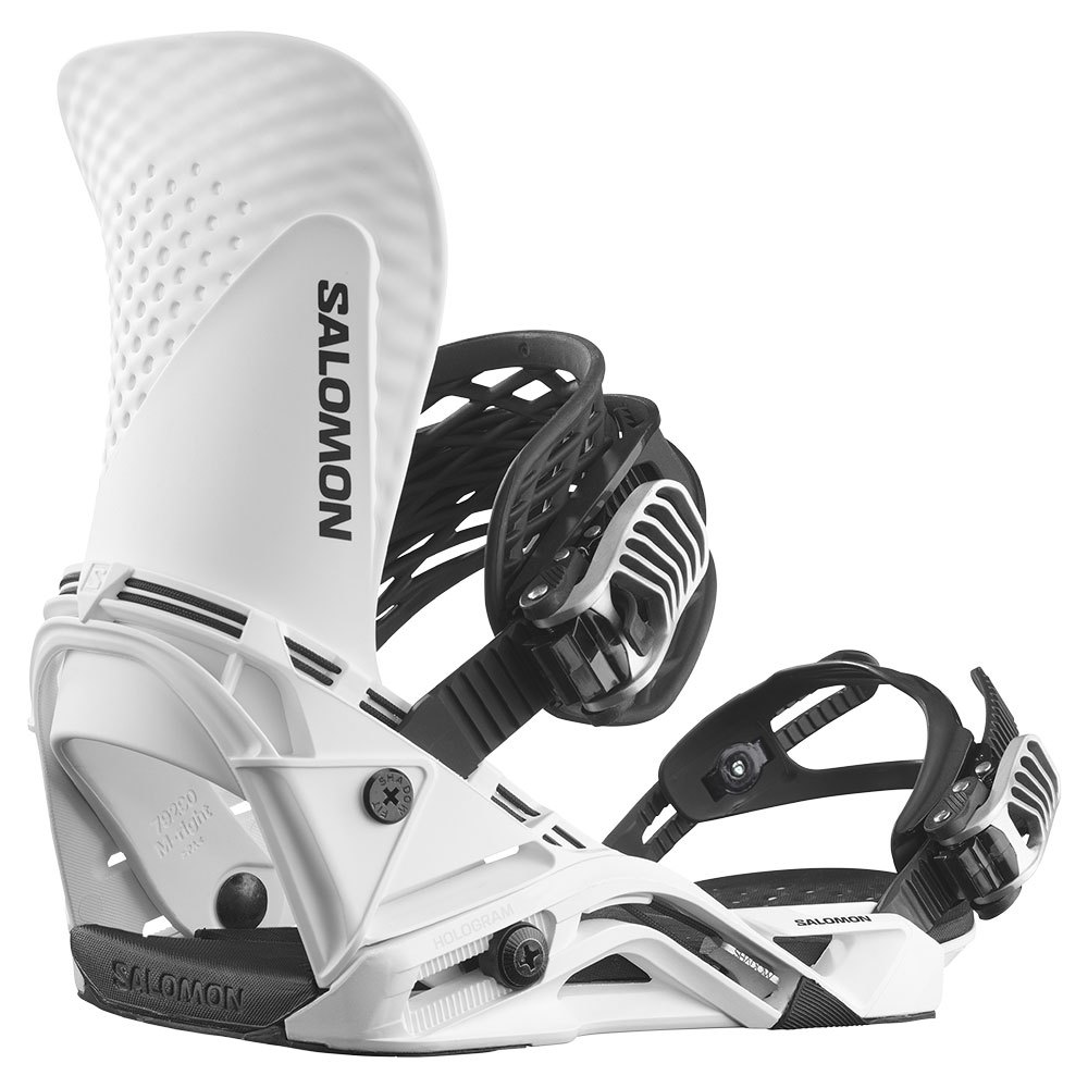 Salomon Hologram Snowboard Bindings Weiß L von Salomon