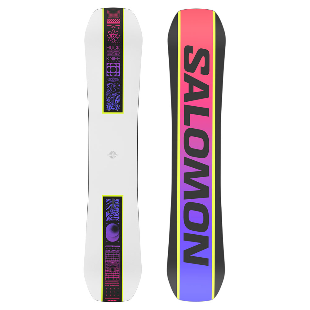 Salomon Huck Knife Grom Junior Snowboard Durchsichtig 140 von Salomon