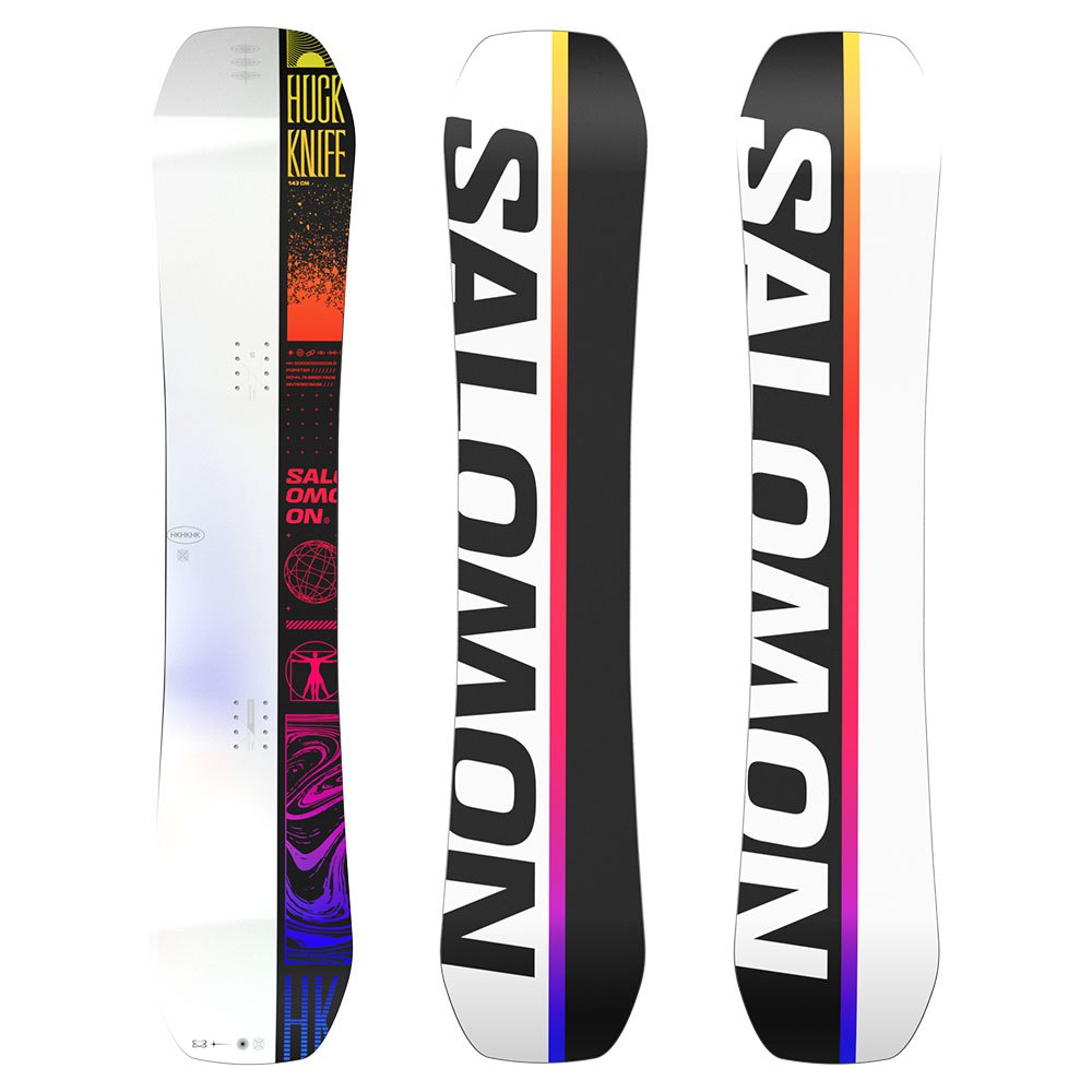 Salomon Huck Knife Grom Junior Snowboard Mehrfarbig 135 von Salomon