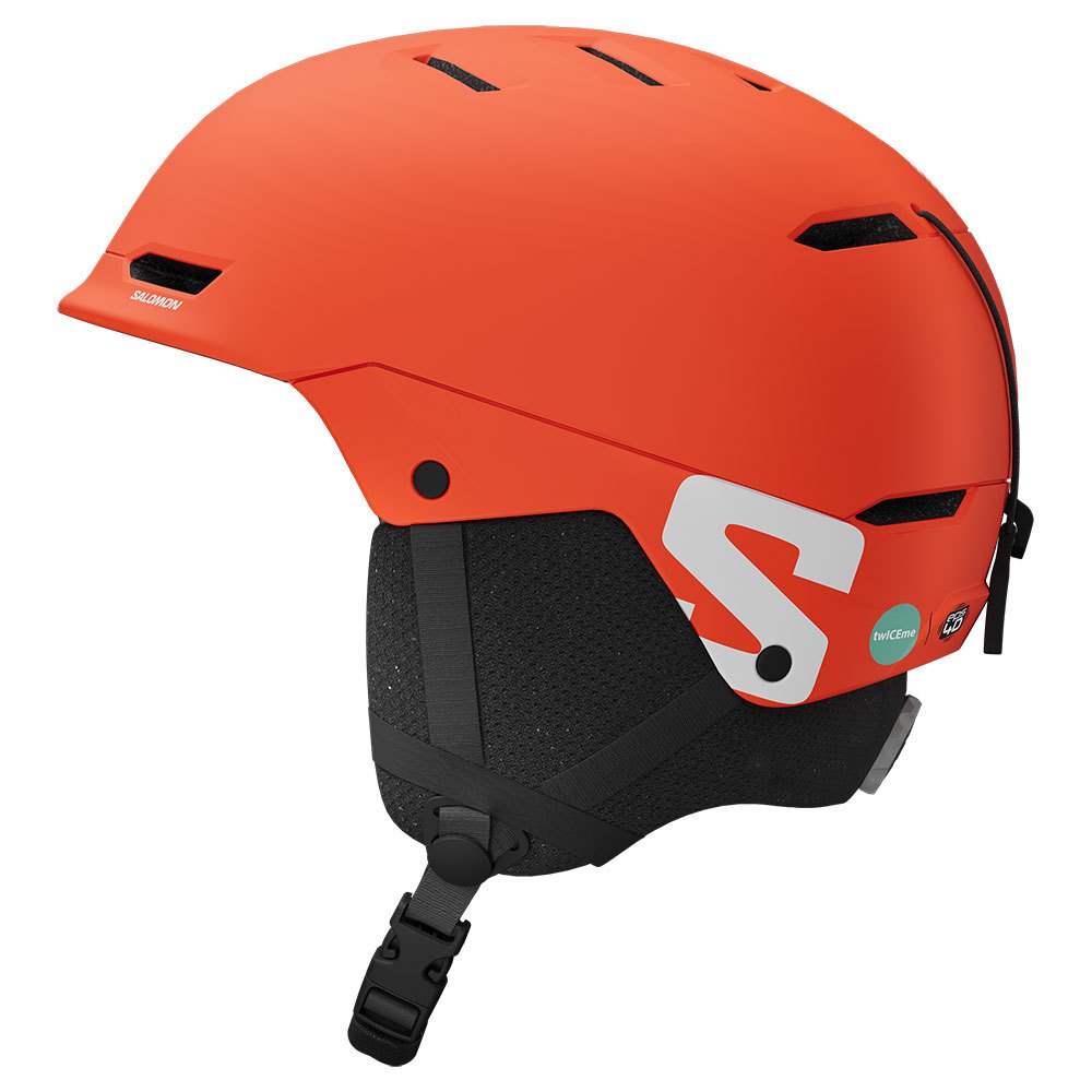 Salomon Husk Junior Helmet Orange 53-56 cm von Salomon