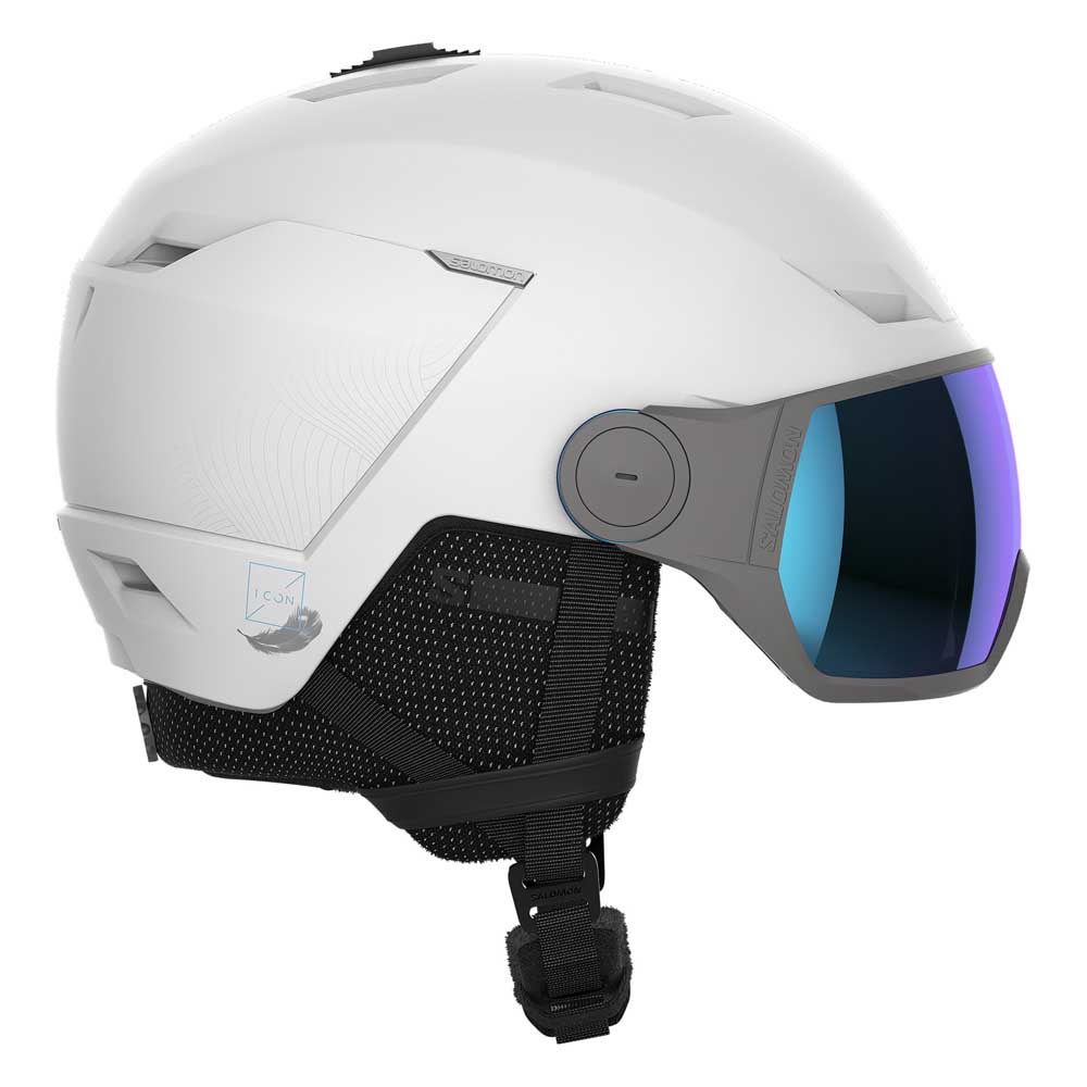 Salomon Icon Lt Woman Visor Helmet Weiß M Salomon Icon Lt Woman Visor Helmet Weiß M von Salomon