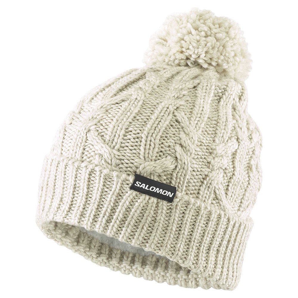 Salomon Ivy Beanie Beige  Frau von Salomon