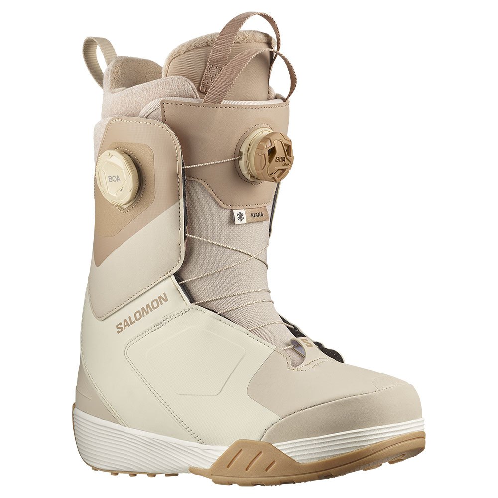 Salomon Kiana Dual Boa Snowboard Boots Beige 24.0 von Salomon